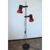 Vintage floor lamp lata 70 chromowany stelaż